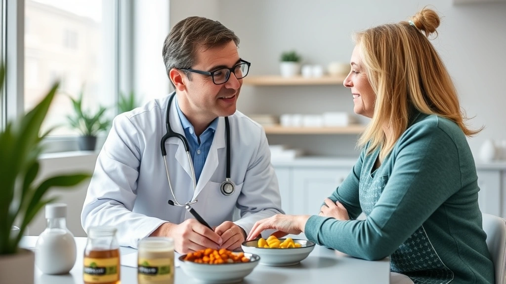 Veterinary nutritionist consulting with pet owner in modern clinic setting, discussing personalized dietary recommendations and feeding protocols